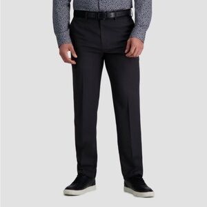 Haggar H26 Men's Premium Stretch Straight
Fit Trousers - Charcoal Gray 38x32